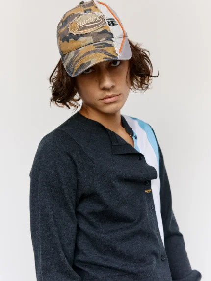 Green Camo Collage Cap