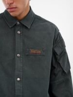 Green Cotton Utility Shirt