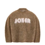 Martine Rose brushed mohair v-neck jumper Brown
