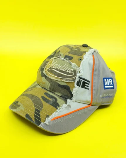 Green Camo Collage Cap