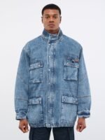 Denim Parka Jacket