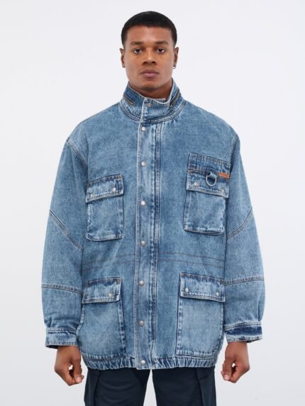 Denim Parka Jacket