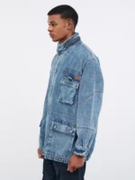 Denim Parka Jacket