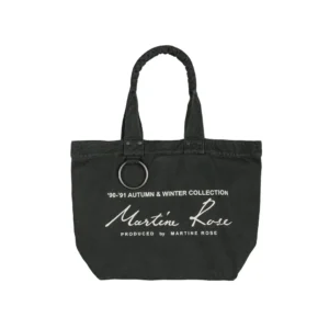 Martine Rose bondage tote bag Green