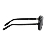 Martine Rose Black Visor Frame Sunglasses