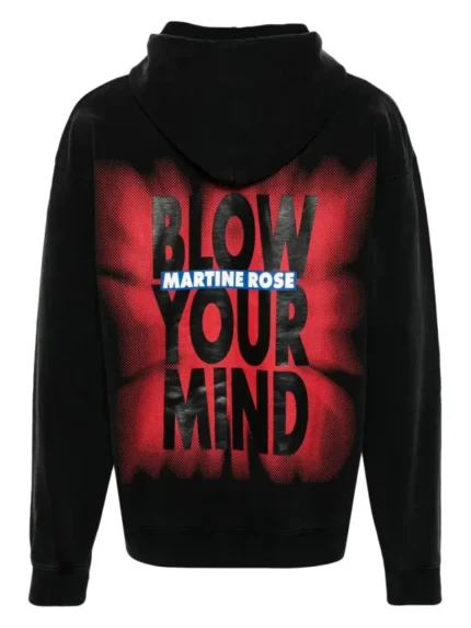 Martine Rose Blow Your Mind Logo-Print Hoodie