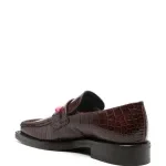 Martine Rose Bead-Logo Loafers