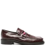 Martine Rose Bead-Logo Loafers