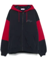 Martine Rose Quilted Zip-up Hoodie