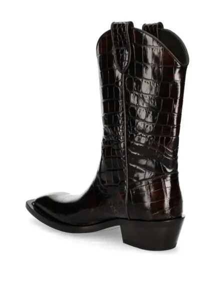 Martine Rose Leather Boots