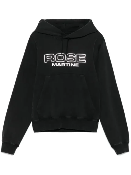Martine Rose Raised-Logo Hoodie