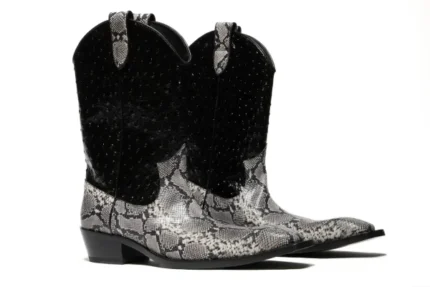 Martine Rose Cowboy Boot Grey