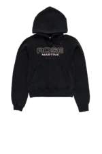 Martine Rose Shrunken Hoodie Black