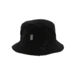 SIGNATURE BUCKET HAT in WASHED BLACK
