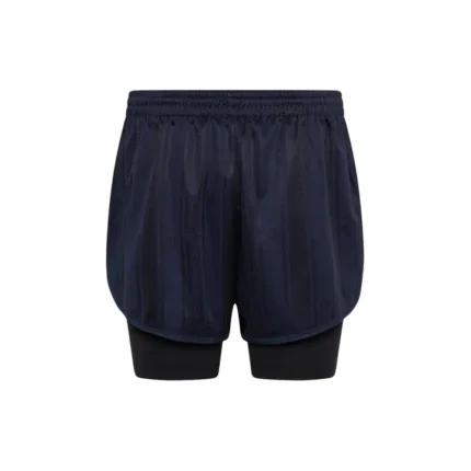 DOUBLE FOOTBALL SHORT in BLUE