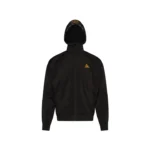 HOOD CAP TRACK JACKET in BLACK