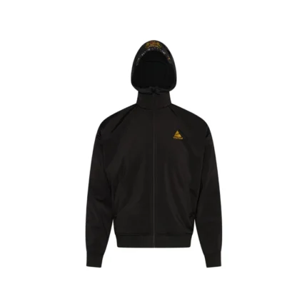 HOOD CAP TRACK JACKET in BLACK