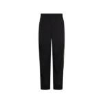 PANELLED TRACK PANT in BLACK & TEAL