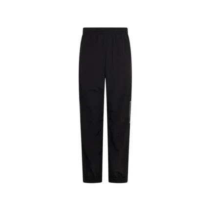 PANELLED TRACK PANT in BLACK & TEAL