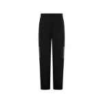 PANELLED TRACK PANT in BLACK & TEAL