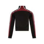 SHRUNKEN TRACK JACKET in BURGUNDY