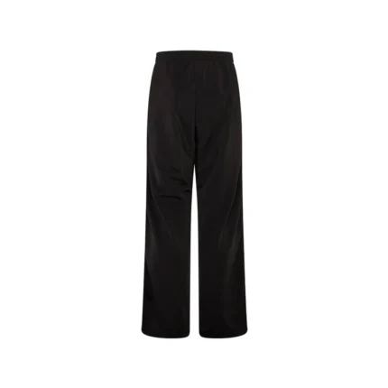 WIDE LEG TRACK PANT in BURGUNDY