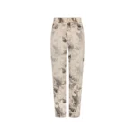 5 POCKET JEAN in BLACK & WHITE FRUITS