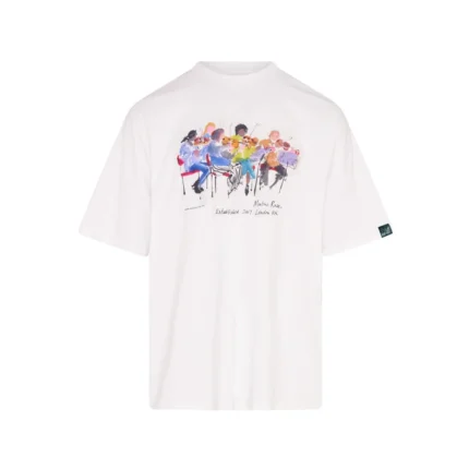S/S OVERSIZED T-SHIRT in WHITE
