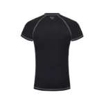 RAGLAN SHRUNKEN T-SHIRT in BLACK