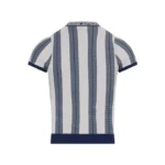 LOGO TIGHT T-SHIRT in BLUE & GREY