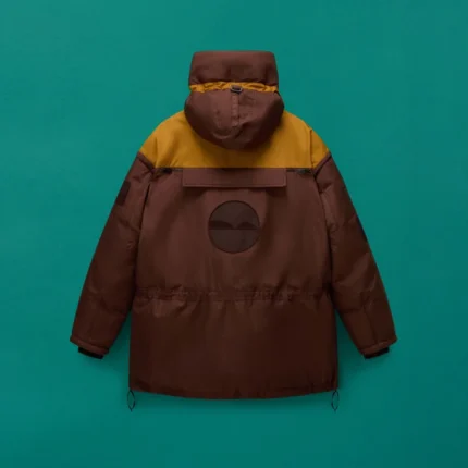 SKIDOO COMMON ANORAK JACKET in CHOCOLATE